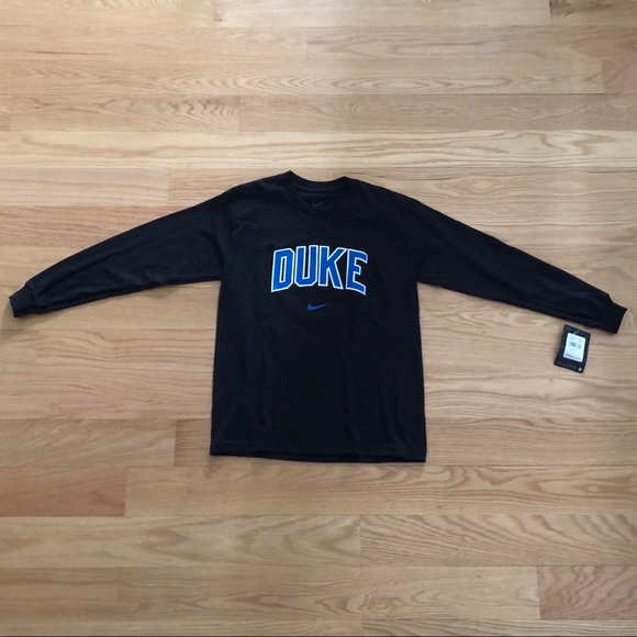 duke nike long sleeve shirt